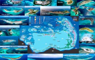 mapa turistico los roques venezuela